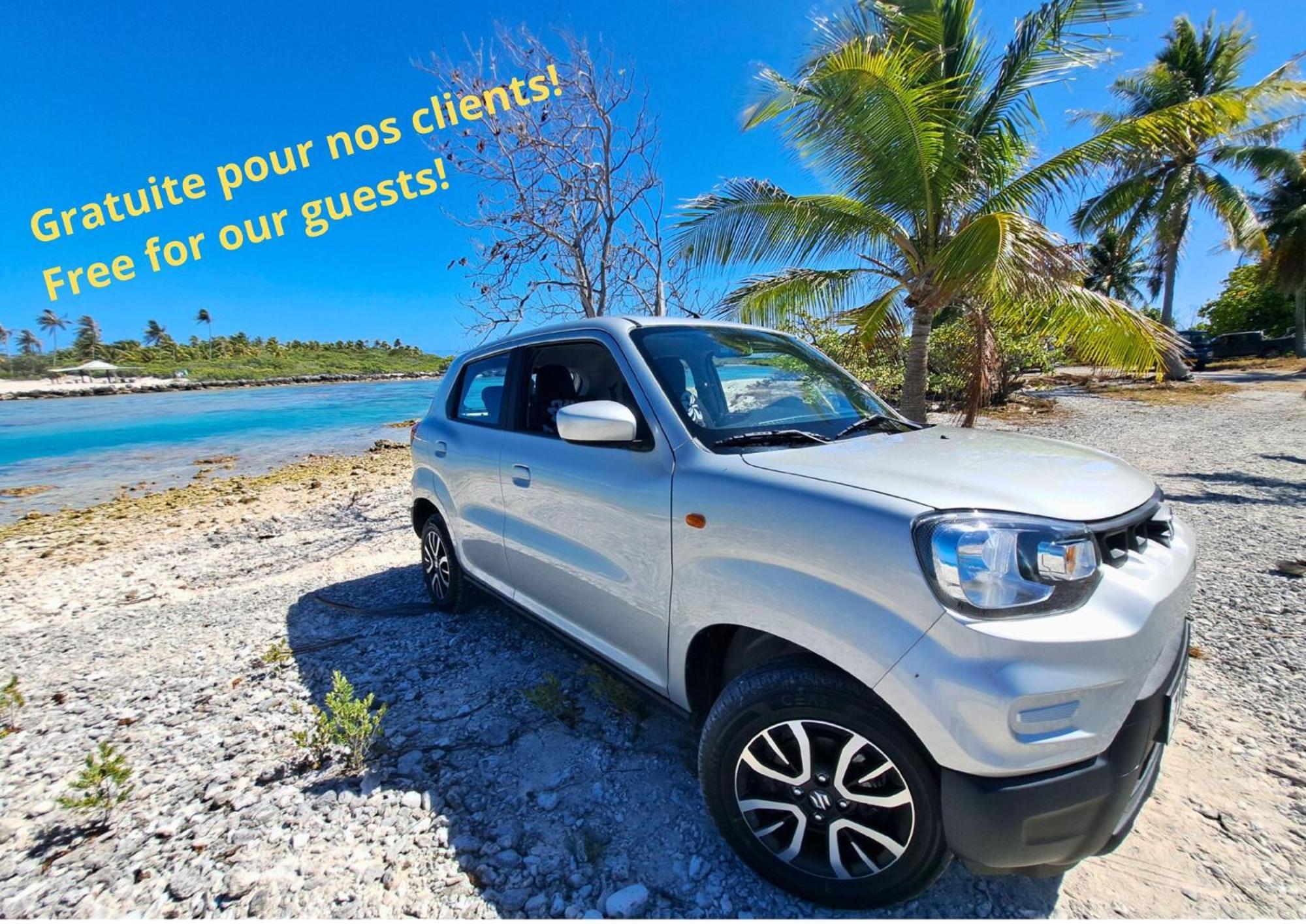 Moana Breeze Rangiroa - Rental Car Included - Air Conditioning - Wi-Fi Tiputa Exterior photo