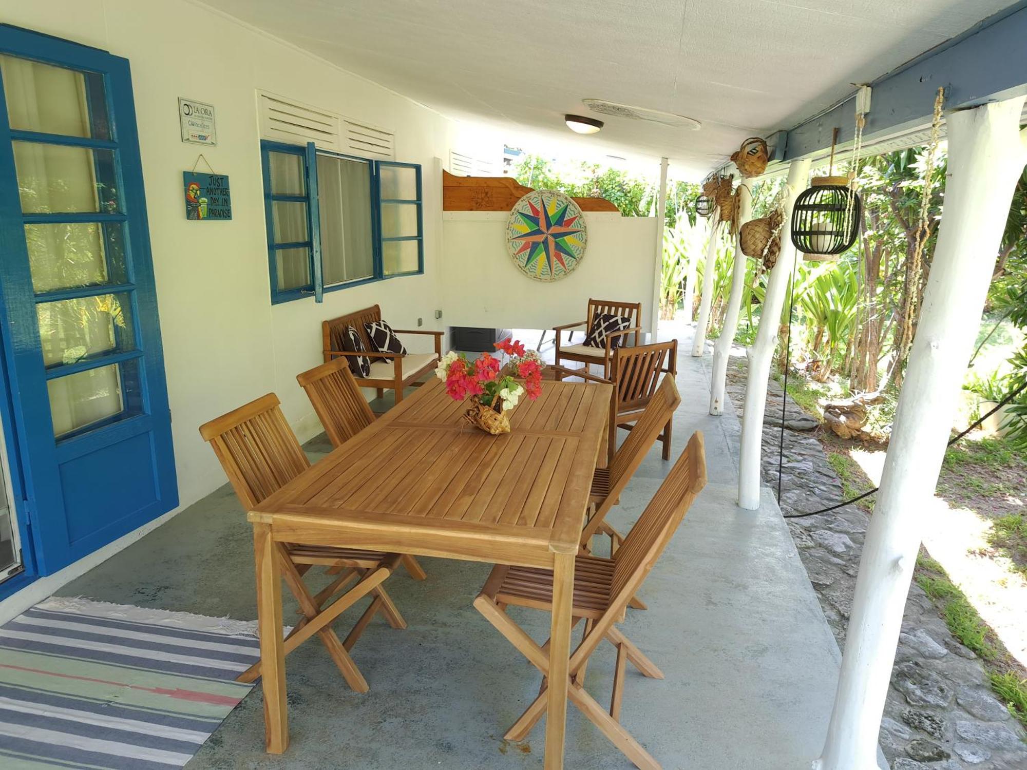 Moana Breeze Rangiroa - Rental Car Included - Air Conditioning - Wi-Fi Tiputa Exterior photo